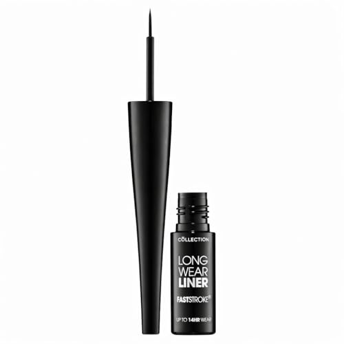 Collection Cosmetics Fast Stroke Long Wear Felt Tip Eyeliner - 14-Hour Ultra-Black Pigment
