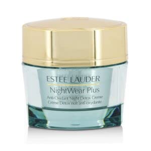 Estee Lauder Women's NightWear Plus Anti-Oxidant Night Detox Creme for All Skin Types