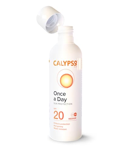 Calypso Once a Day Sun Protection Lotion SPF 20 for All Skin Types, 200 ml 3