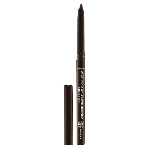 Collection Fast Stroke Waterproof Gel Eye Definer - Smudge-Proof, Long Wear