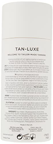 TAN-LUXE THE FACE Self Tan Drops Medium 30ml with Anti-Aging & Hydrating Benefits 3
