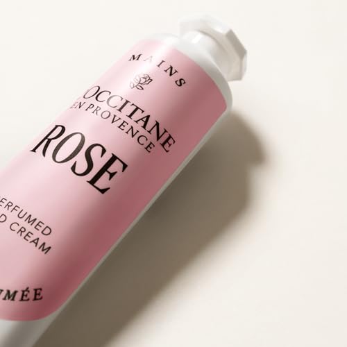 L'OCCITANE Rose Hand Cream 30ml - Nourishing & Hydrating Lotion with Floral Scent