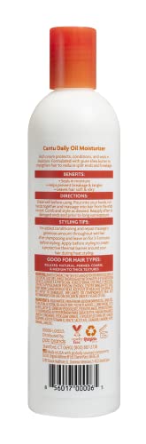 CANTU Daily Oil Moisturizer with Shea Butter for Dry, Brittle Hair 384 ml