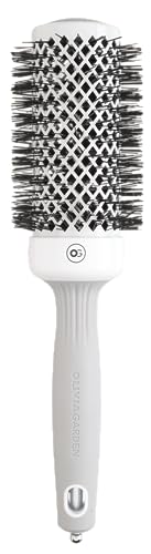Olivia Garden Expert Blowout Shine Brush - White & Grey - Size 45 - Ceramic Coated 3