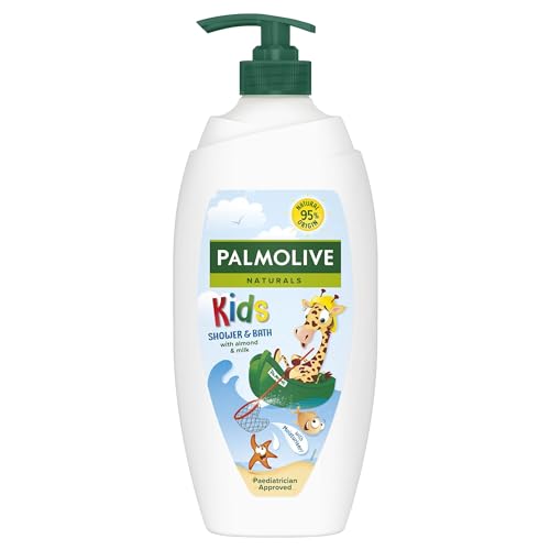 Palmolive Naturals Kids Duschgel 4x750ml Pumpspender mit Vitamin E zur Körperpflege