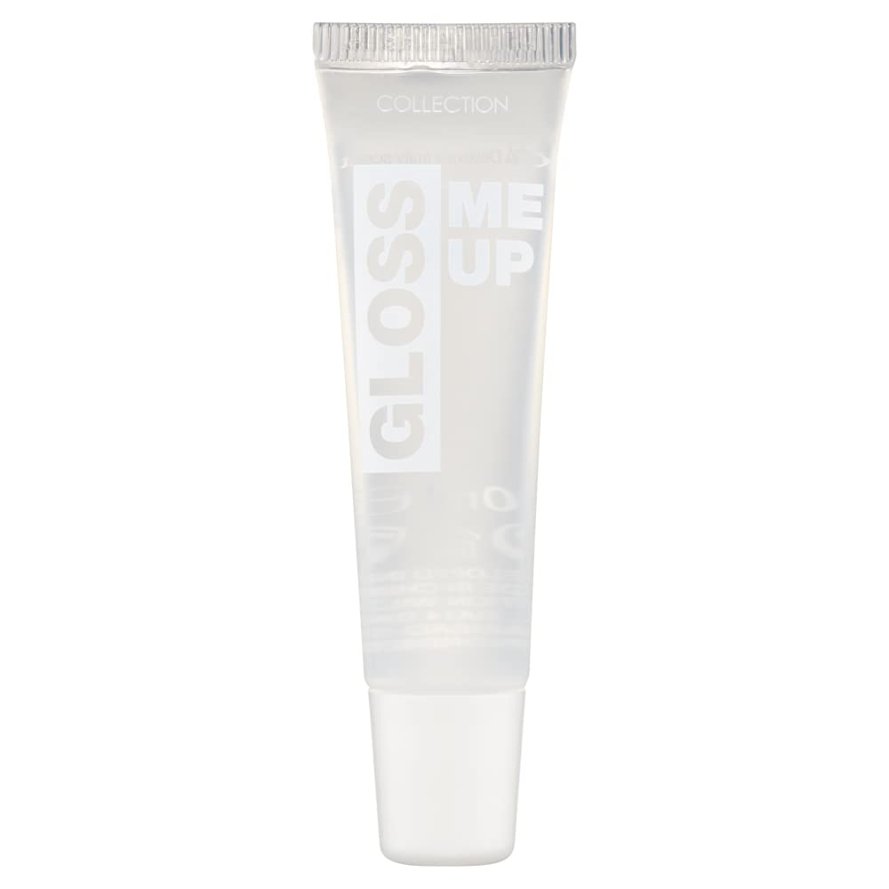 Collection Cosmetics Gloss Me Up High-Shine Non-Sticky Lip Gloss, Clear Peppermint, 10ml