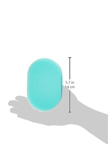 MERIDIANA Triple Pack Bath Sponges (Green, Pink, Blue) 4