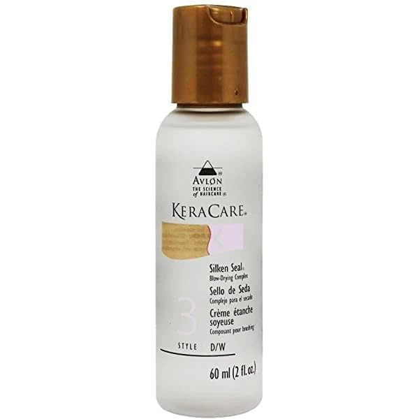 KeraCare Silken Seal 4fl oz: High-Sheen, Oil-Free Blow-Dry & Finishing Complex