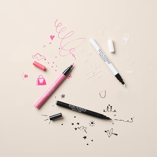 Nails.INC Mani Marker White Precision Nail Art Pen for Quick Designs 10
