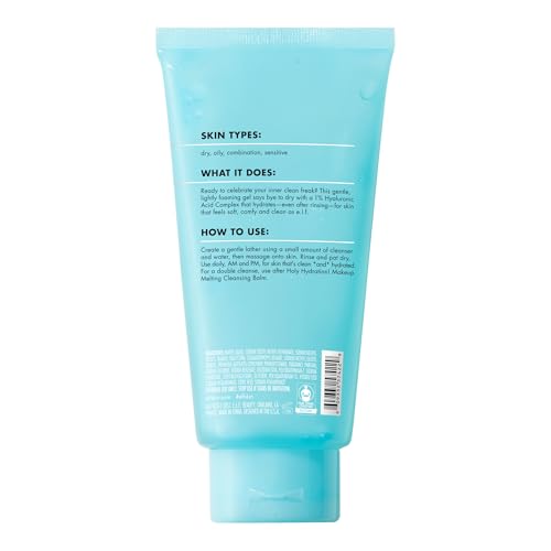e.l.f. SKIN Holy Hydration! Clean Freak Daily Cleanser with Hyaluronic Acid