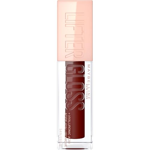 Maybelline New York Lifter Gloss Candy Lip Gloss with Hyaluronic Acid for Fuller Look