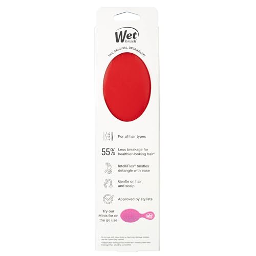 Wet Brush Original Detangler - Ultra-Soft Bristles for Effortless Wet or Dry Hair Detangling 13