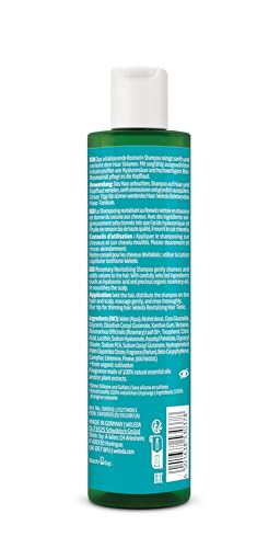Weleda Rosemary Oil Revitalising Shampoo for Thinning Hair, Natural & Organic, 250ml