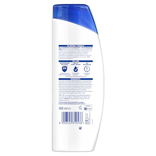 Head & Shoulders Classic Clean Anti-Dandruff Shampoo for Men & Women (400ml)