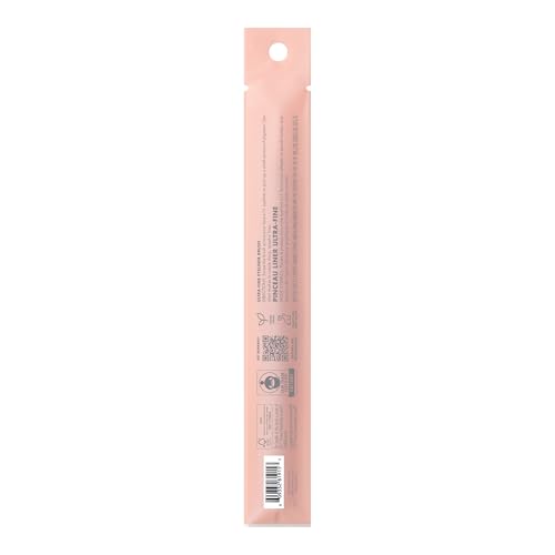 e.l.f. Ultra-Fine Eyeliner Brush with Pointed Tip for Crisp Graphic Eye Looks