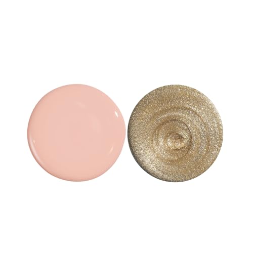 Nails Inc My Golden Hour Duo & Stickers for Long Lasting Glossy Nail Colour 13