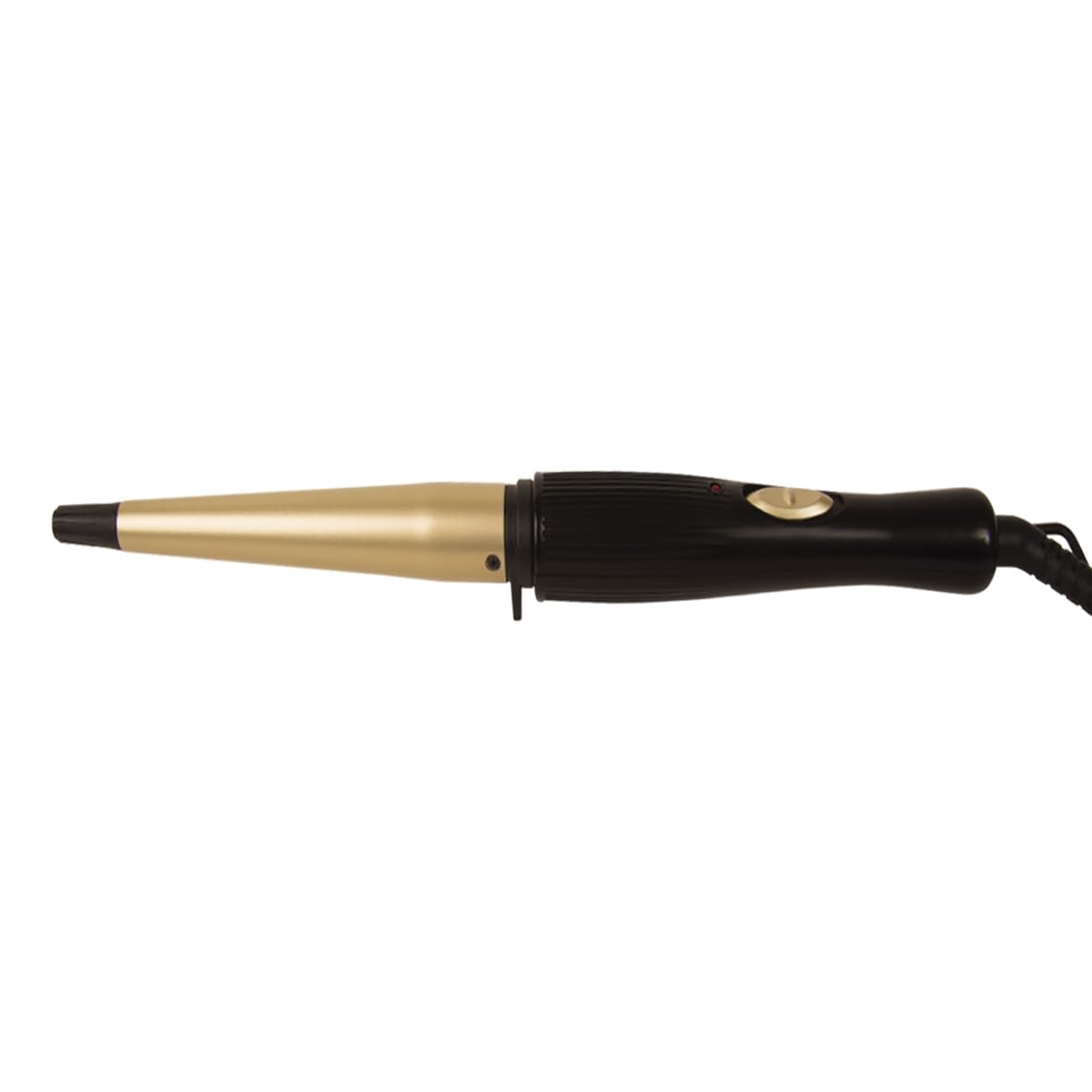 Bauer Professional Tourmaline Coated Conical Curling Wand for Tight, Bouncy Curls