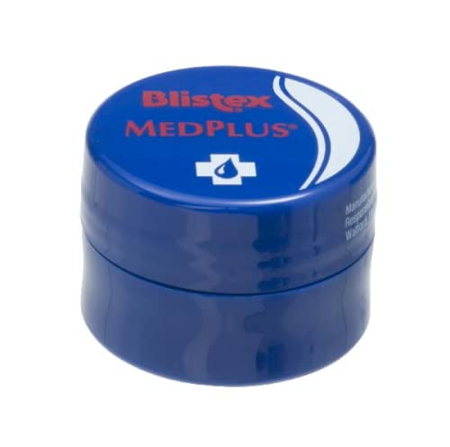 Blistex MedPlus Lippenbalsam im Tiegel, pflegt trockene und rissige Lippen, Multipack
