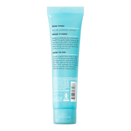 e.l.f. SKIN Holy Hydration! Clean Freak Daily Cleanser Gel with Hyaluronic Acid