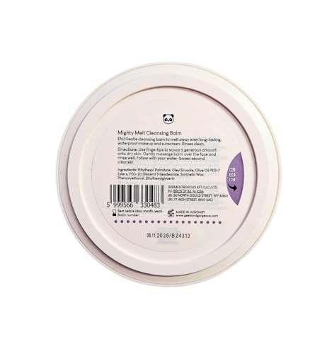 Geek & Gorgeous Mighty Melt Cleansing Balm for Waterproof Makeup and Sunscreen Removal 3