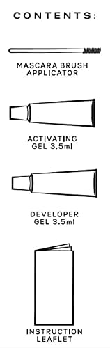 Eylure DYBROW Eyebrow Dye Kit - Dark Brown Permanent Brow Color 4