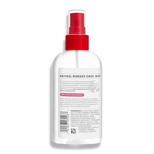Thayers Witch Hazel Gentle Facial Mist Rose Petal Toner Lotion with Organic Aloe Vera 10