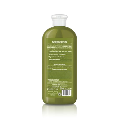 Naturtint Colour Fixing Shampoo for Coloured, Dry and Damaged Hair 400ml