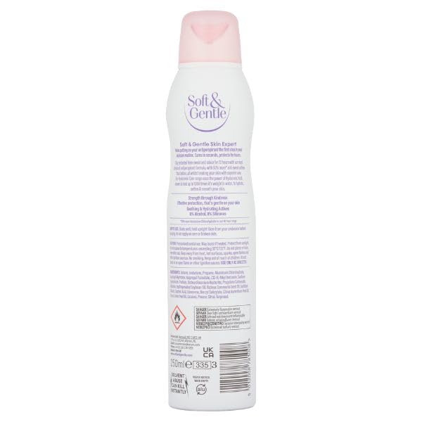 Soft & Gentle Anti-perspirant Deodorant with Hyaluronic Care, Cucumber Splash, 72h Protection