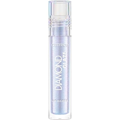 CATRICE Diamond Glaze Lip Gloss 010 Bubbles 'N' Troubles - Holographic Glitter