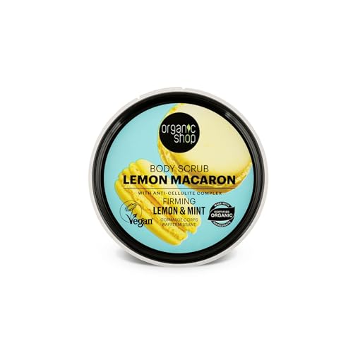 Organic Shop Firming Body Scrub with Lemon & Mint - 250ml