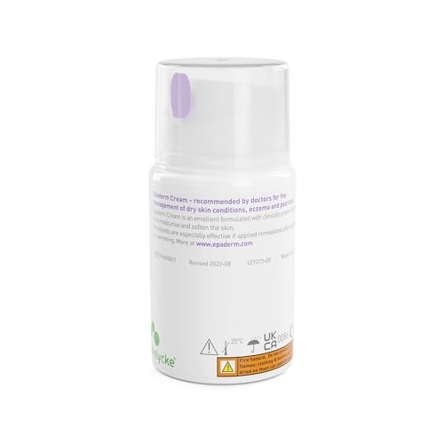 Epaderm Emollient Cream for Dry Skin, Eczema, and Psoriasis Management (50g)