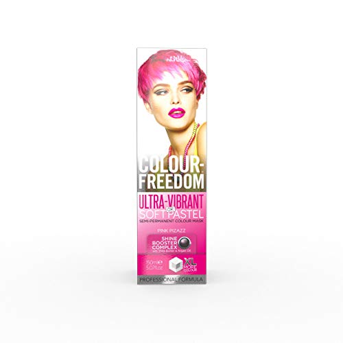 Knight & Wilson Colour-Freedom Pink Pizazz Semi-Permanent Hair Colour 150ml - Vegan Friendly