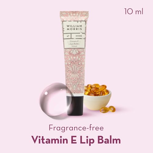 WILLIAM MORRIS AT HOME Hand Cream & Lip Balm Set with Brother Rabbit Pouch 4