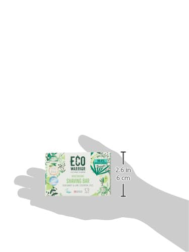Eco Warrior Moisturising Shaving Soap Bar | Vegan, Natural, Plastic-Free for Face & Body 10
