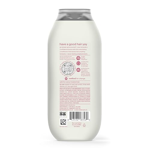 Method Volumising Conditioner, Peace and Petals with Peony, Rose Water & Quinoa