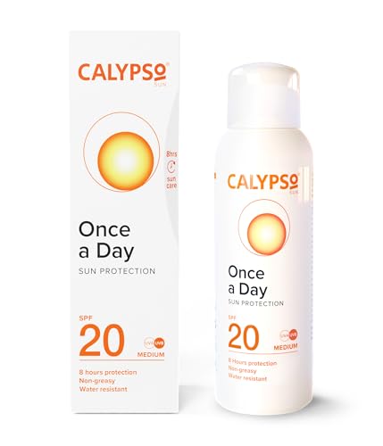 Calypso Once a Day Sun Protection Lotion SPF 20 for All Skin Types, 200 ml