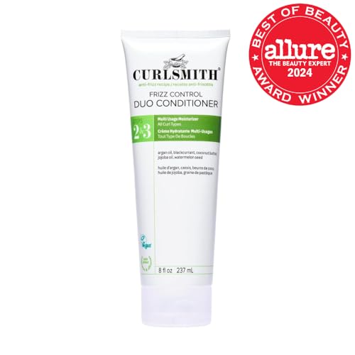 CURLSMITH Frizz Control Duo Hair Conditioner - Nourishing Rinse Out or Leave-In