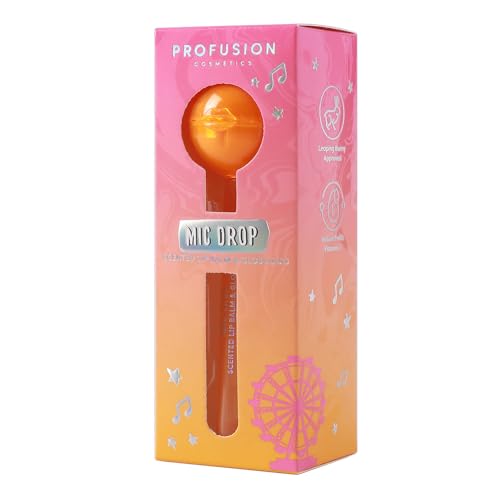 Profusion Cosmetics Scented Lip Balm and Gloss Duo Show Time for Hydration