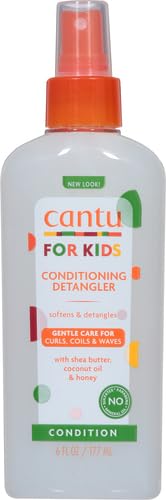 Cantu Conditioning Detangler for Kids with Shea Butter, Coconut Oil & Honey (177 ml)