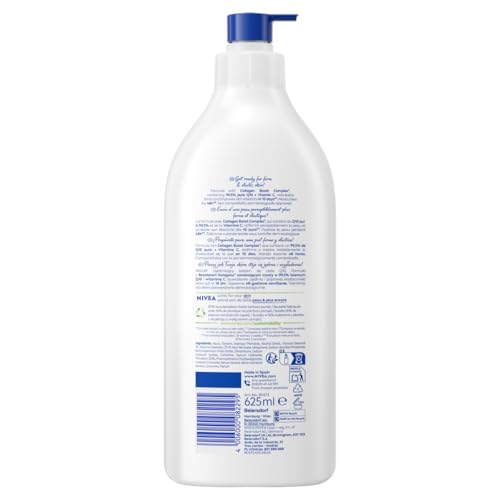 NIVEA Q10 Firming Body Lotion with Vitamin C for Dry Skin, 625ml