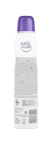 Soft & Gentle Anti-Perspirant Deodorant Spray, Pure Bouquet, 48 Hour Invisible Protection