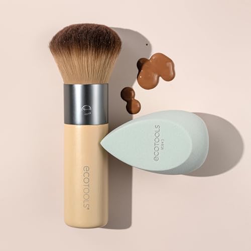 EcoTools Blend + Blur Makeup Brush and Blurring Blender Sponge Duo 10