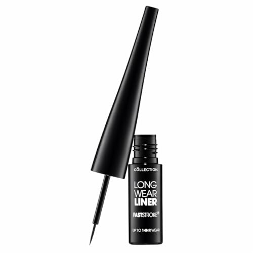 Collection Cosmetics Fast Stroke Long Wear Felt Tip Eyeliner - 14-Hour Ultra-Black Pigment 3