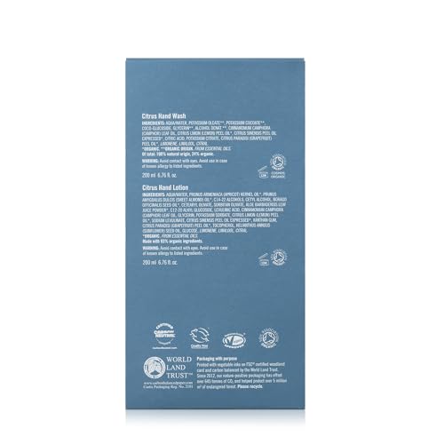 Neal's Yard Remedies Take A Moment Citrus Gift Set: Hand Wash & Hand Lotion 3