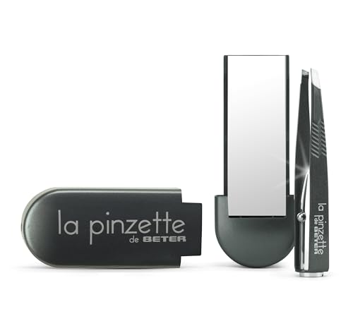 Beter 64358 Tweezers with Light & Mirror for Precise Depilation