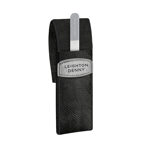 LEIGHTON DENNY Award-Winning Mini Crystal Nail File (90mm) with Eco Case