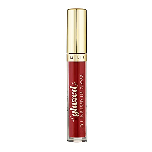 Barry M Glazed Oil Infused Lip Gloss in So Intriguing Red for High Shine
