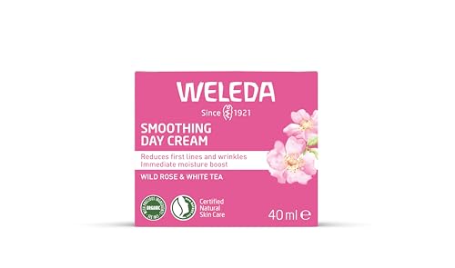 Weleda Smoothing Day Face Cream with Wild Rose & White Tea for All Skin Types