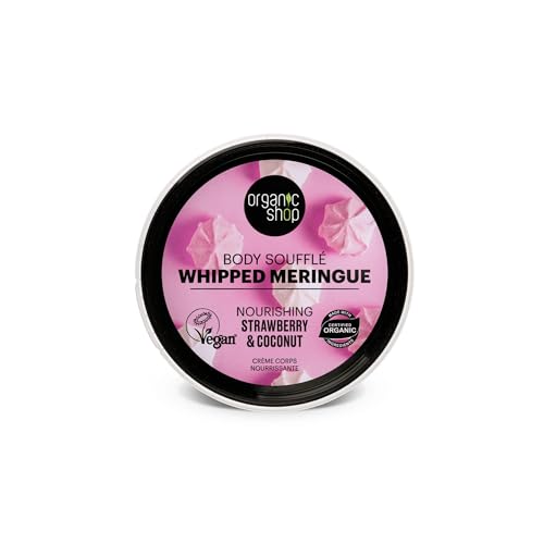 Organic Shop Body Souffle Whipped Meringue Nourishing Strawberry & Coconut, 250 ml 2