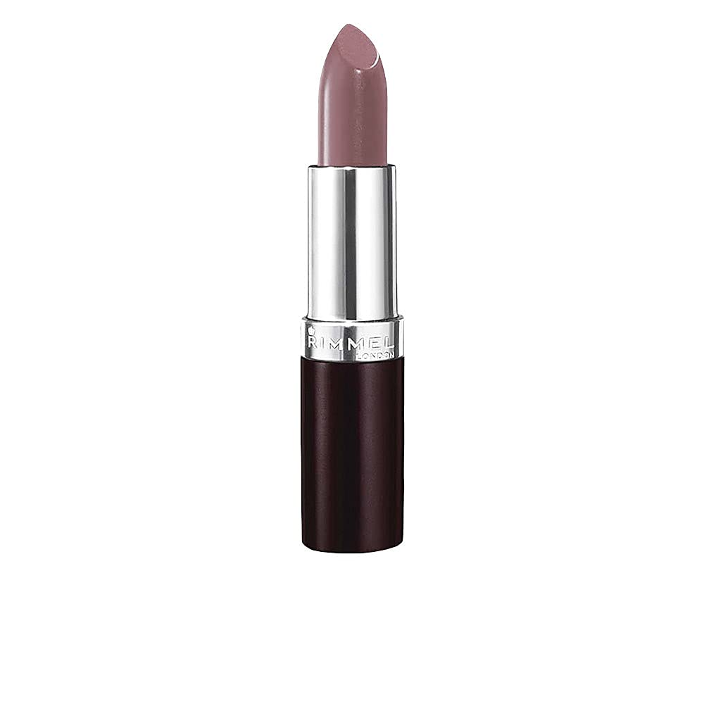 Rimmel Lasting Finish Lipstick in Coffee Shimmer - 8 HR Wear, Creamy Satin Finish